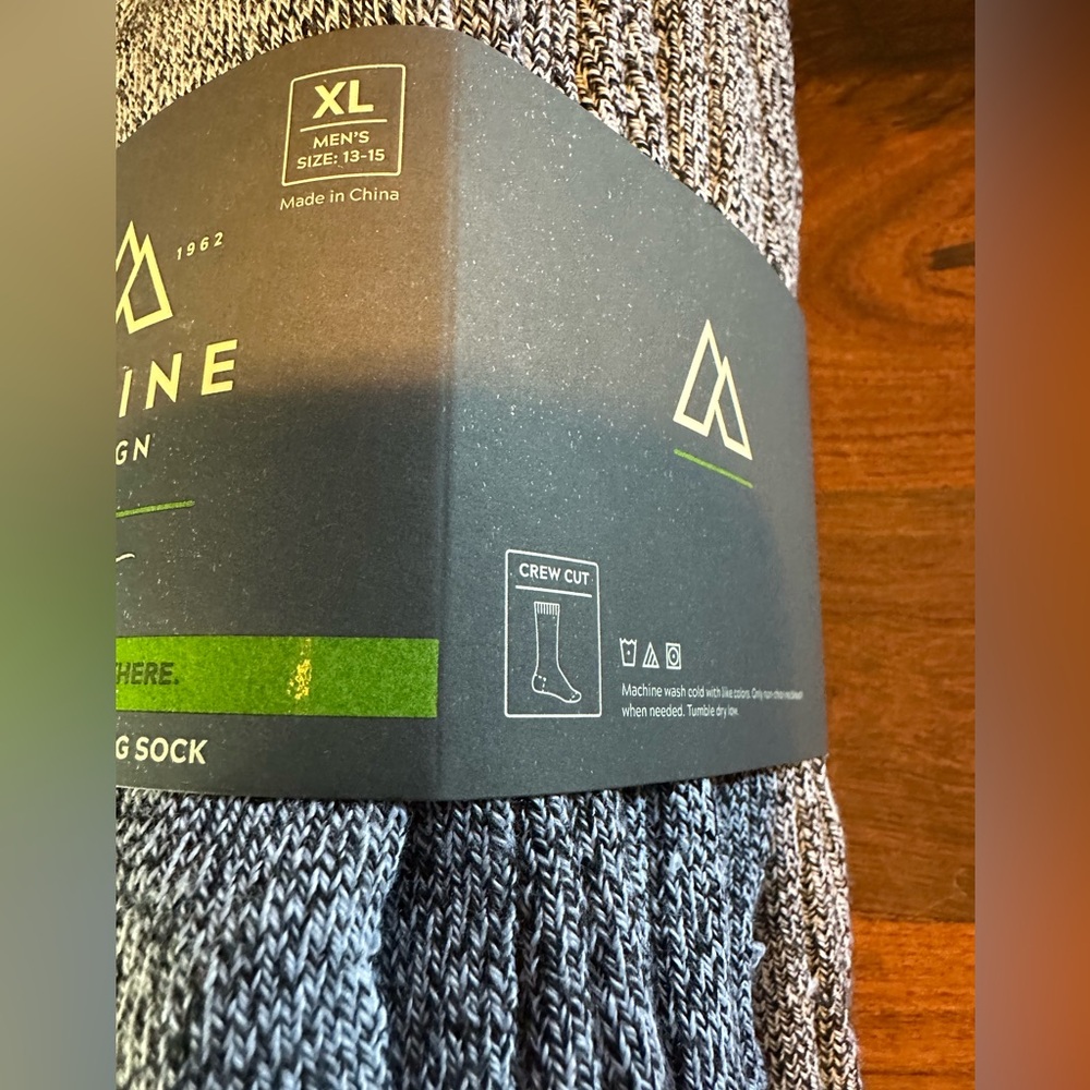 Alpine Design Hiking Socks Multi-color pack - Picture 2 of 4